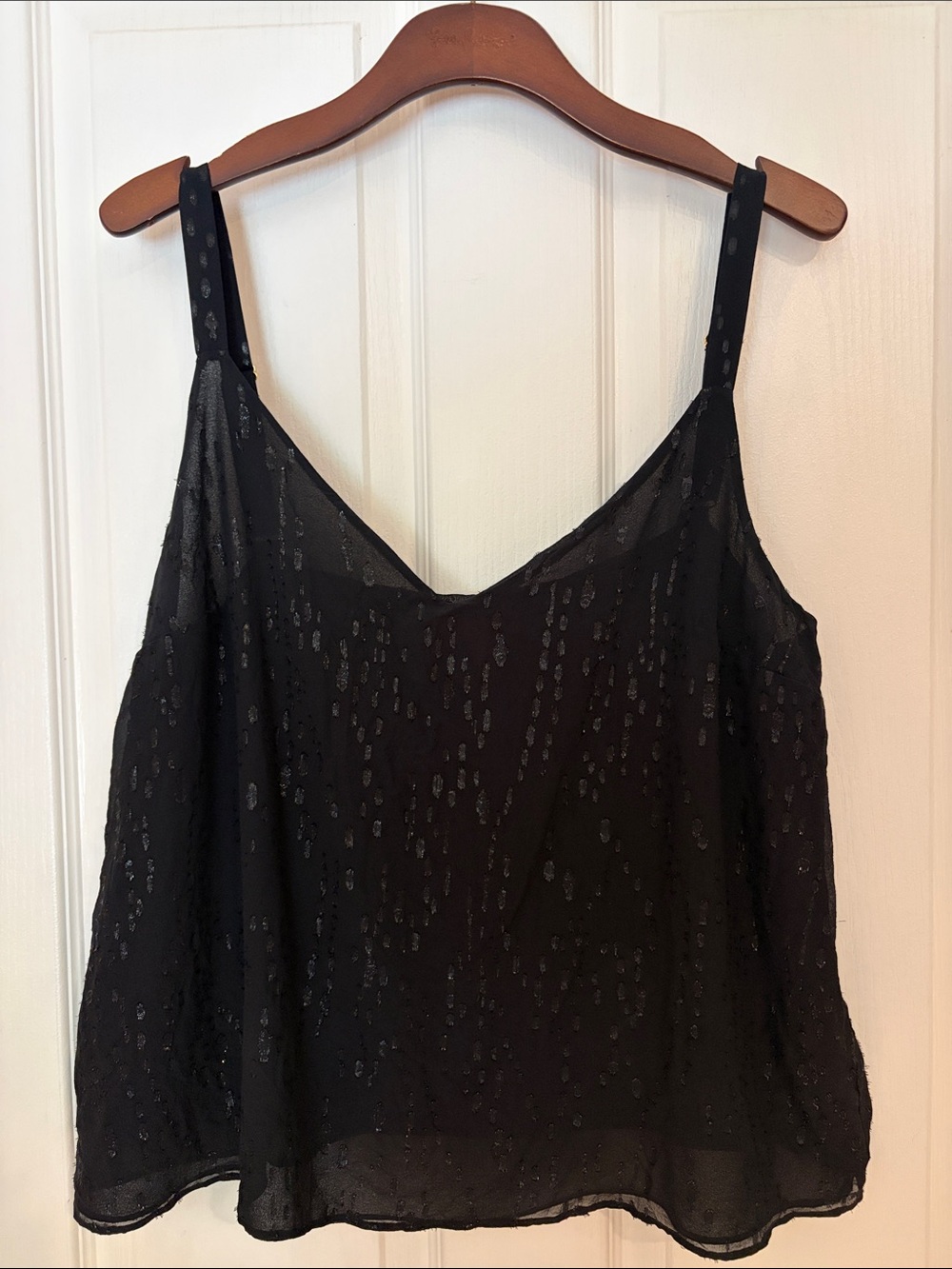 Lilly Pulitzer Nadia Silk Cami in Onyx size Women’s XL